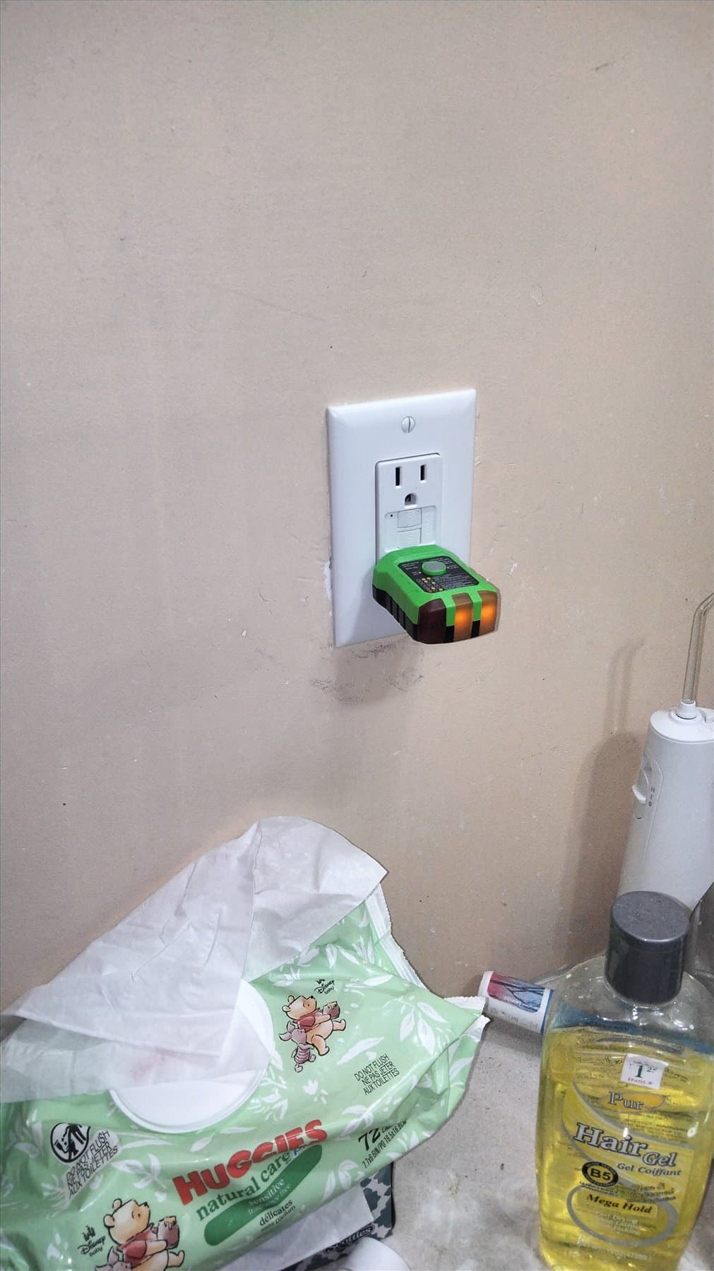 Finished humidity control for the bathroom fan